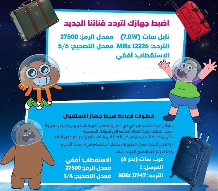قناة نتورك كرتون للاطفال بالعربية
