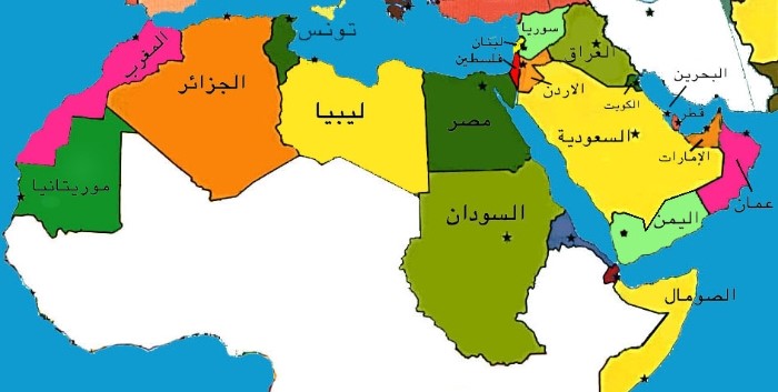 عدد الدول العربية وعواصمها دوري نيوز